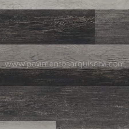 Vinílicos Heterogéneo Suelo Vinílico Dark Recycled Wood